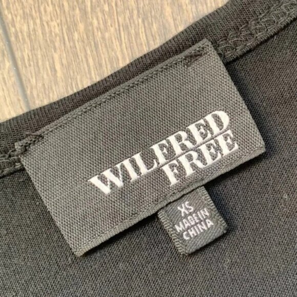 Aritzia Wilfred Free Muscle Tank Top T-shirt Sleeveless Black Size XS - Picture 5 of 8